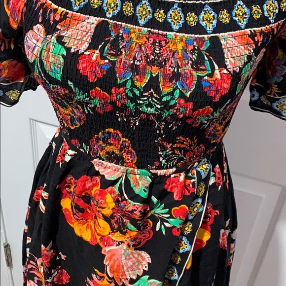 Lulu’s Floral High-low maxi - Picture 5 of 7